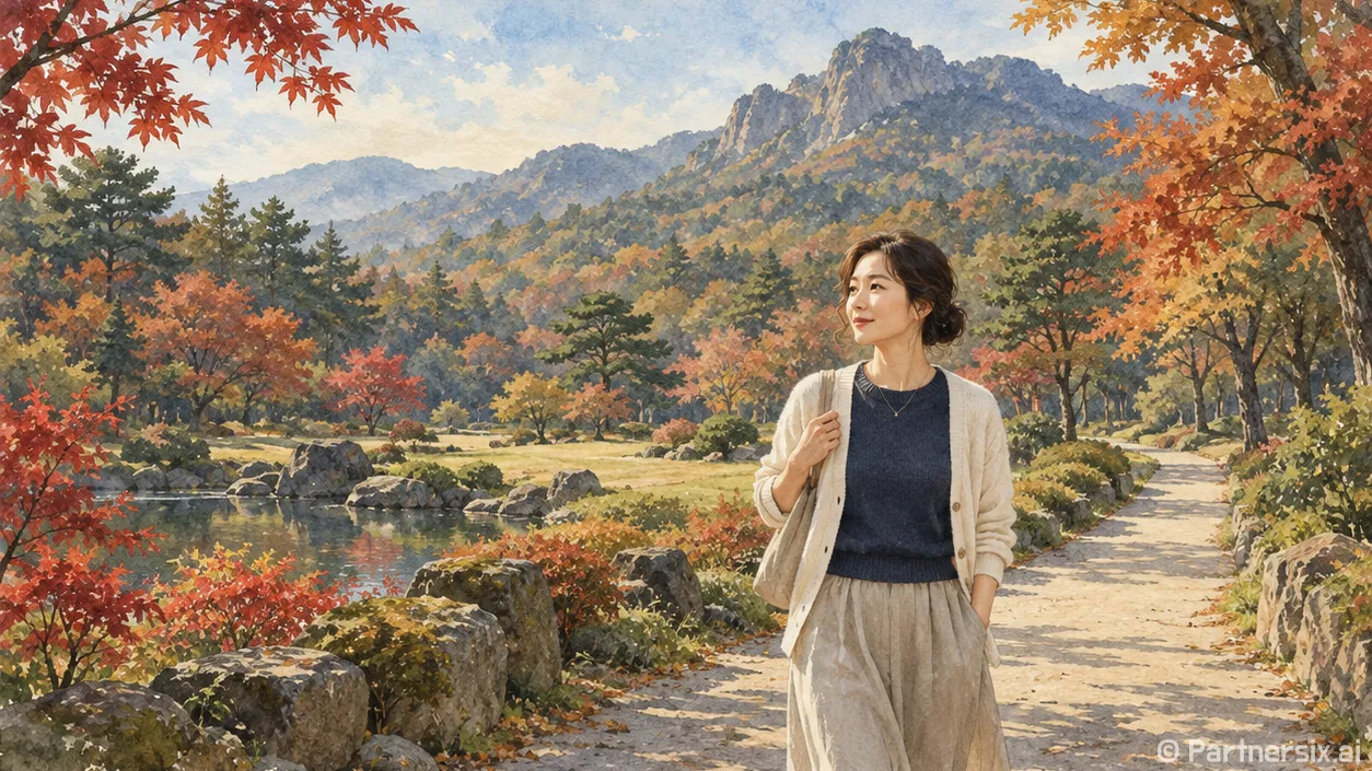 노성산애향공원 가을…