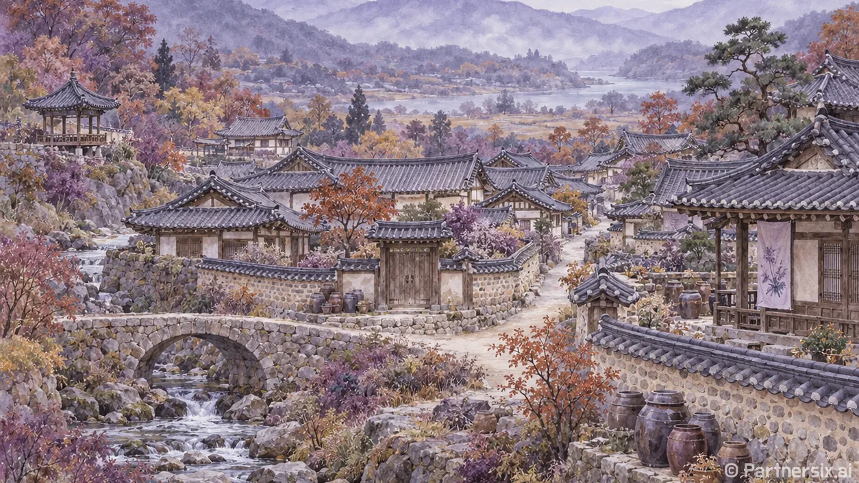 멈춘 마을에 깨어난 예술