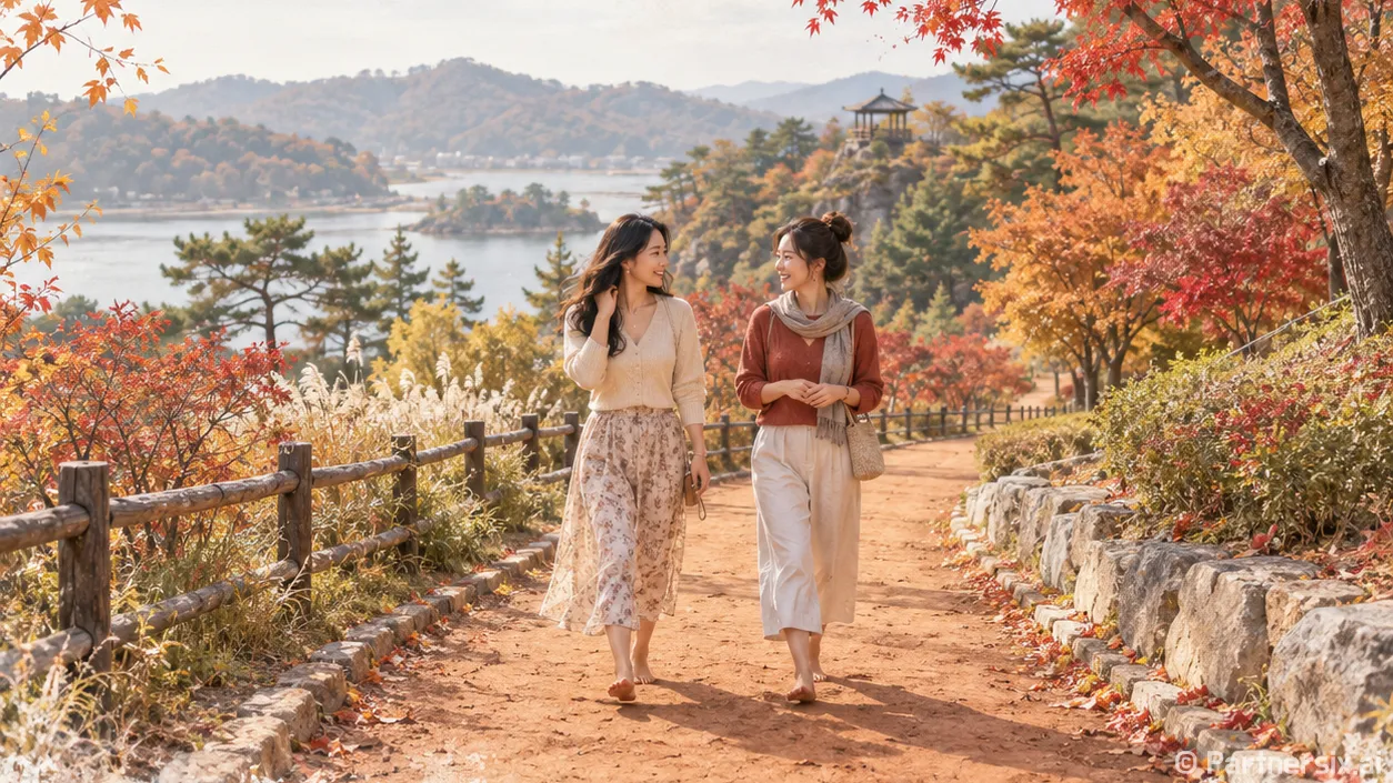 당진 계림공원 맨발길
