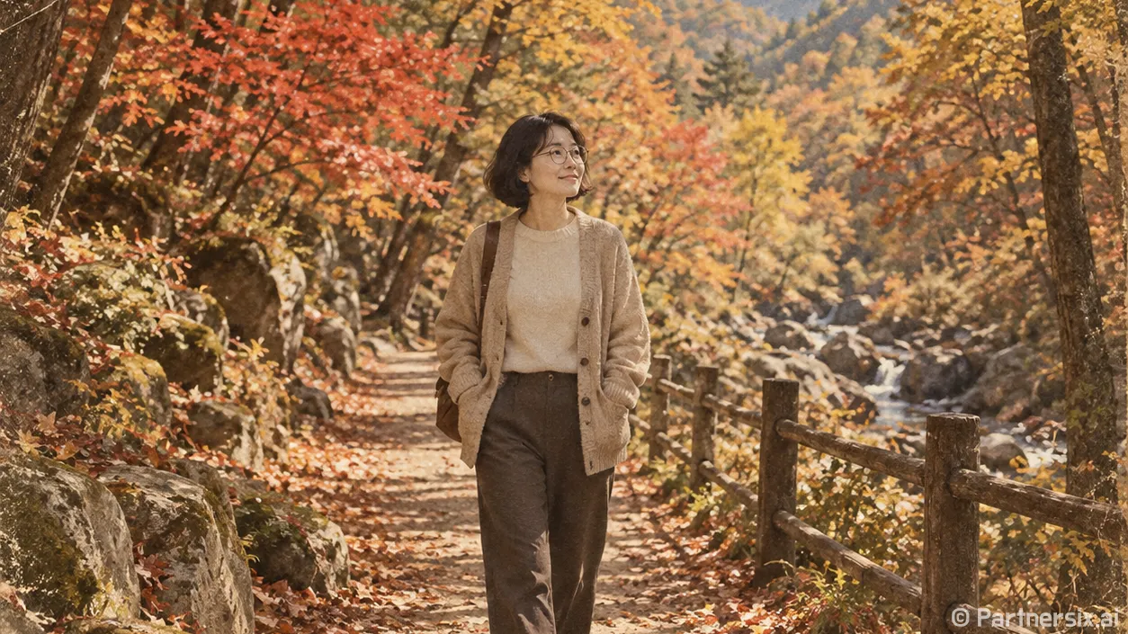 가을숲 품은 칠갑산 산책
