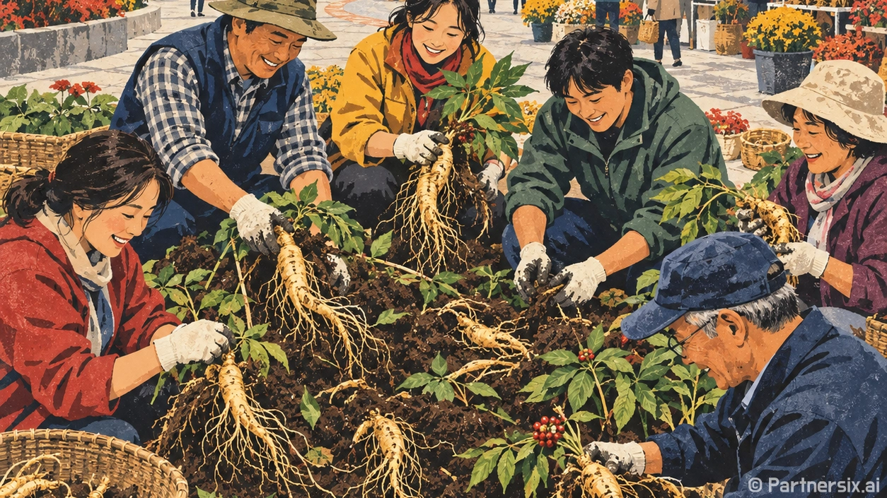금산 인삼밭의 보물…