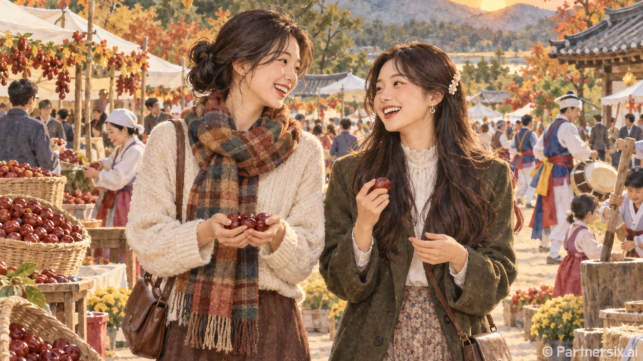 연산역 물들인 대추축제