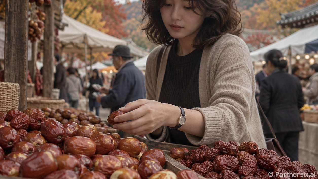 대추빛 물든 논산의 가을
