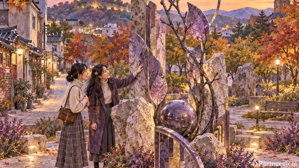 공주 도심에 스민 …