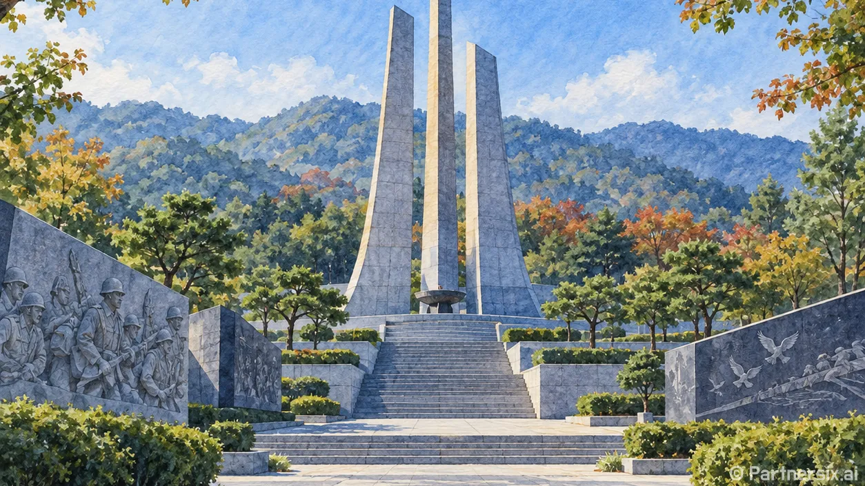 가을 품은 충남보훈공원