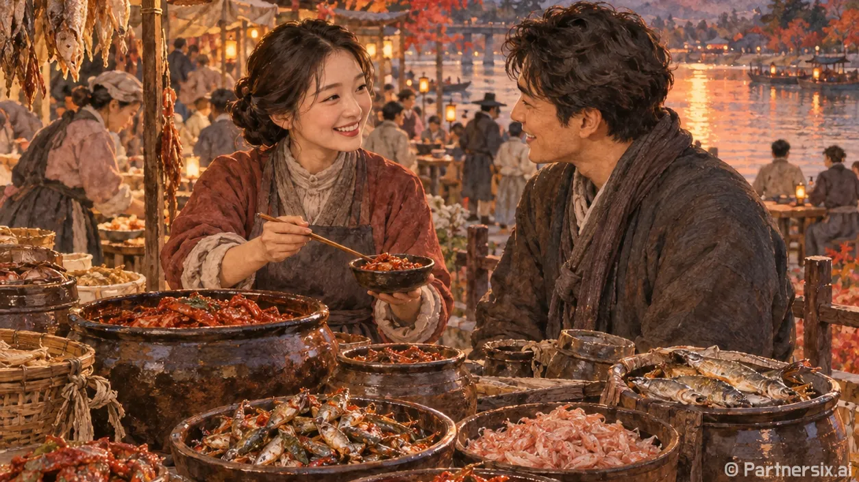 젓갈과 고구마의 가을