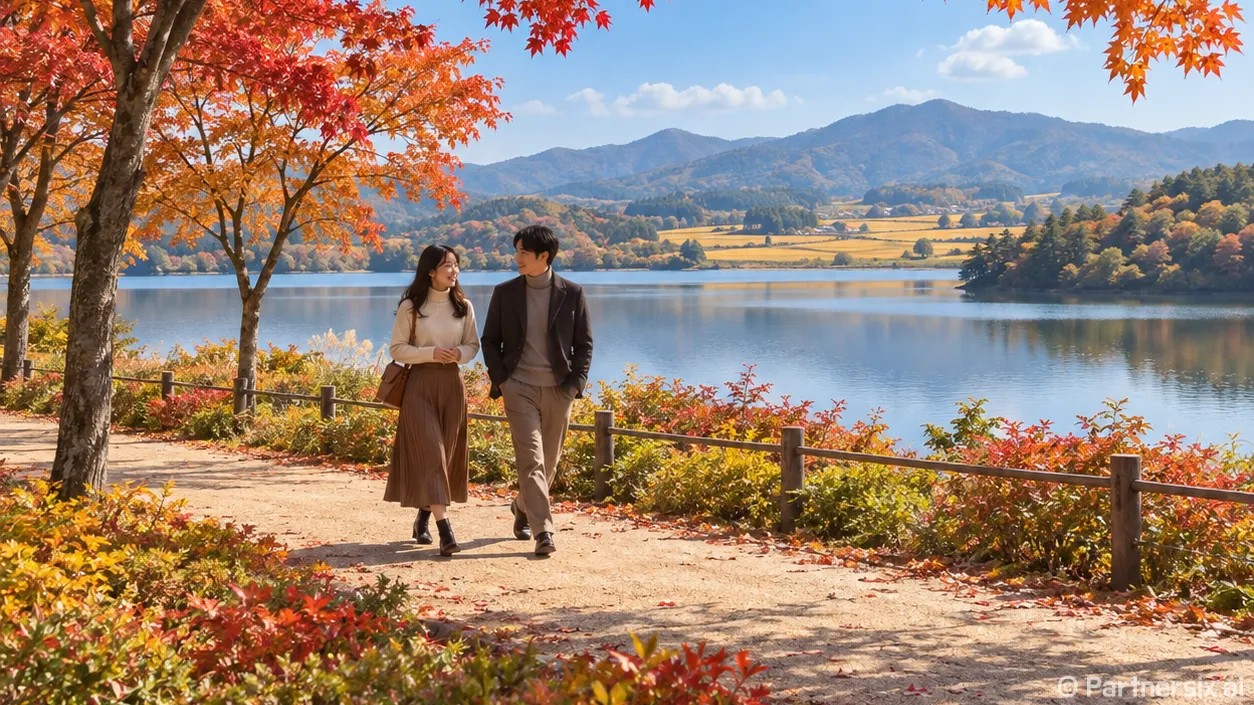 가을빛 머문 합덕제 산책