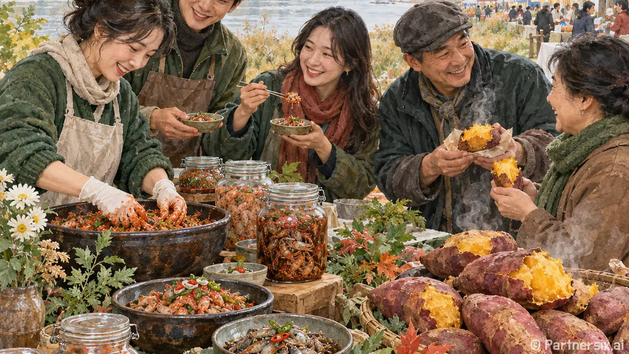 강경의 가을맛이 만났다