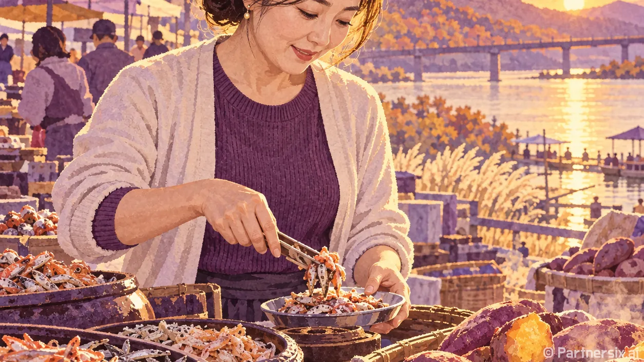 강경의 가을맛 한자리에