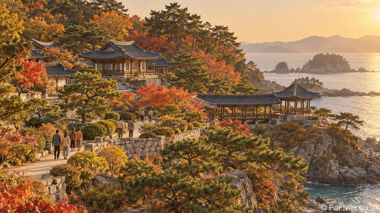 바다 품은 죽도 상화원