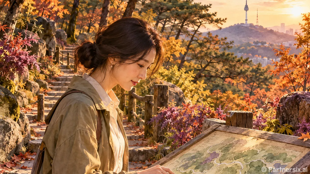 홍성 남산숲길의 네…