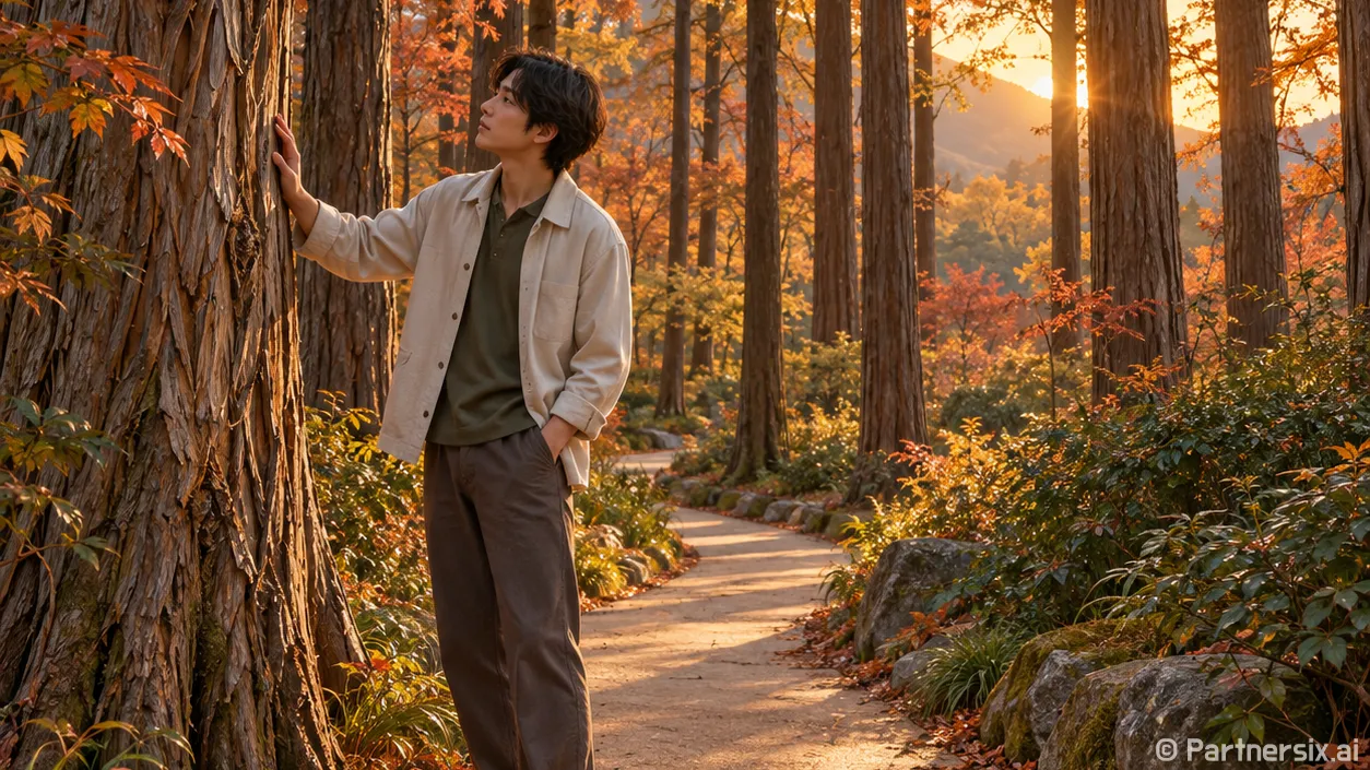 도심 속 화백숲 맨발산책