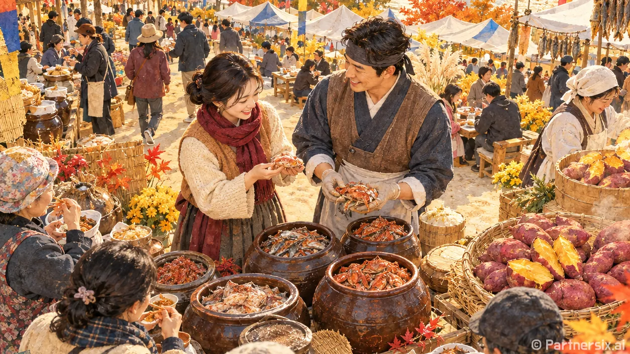 강경의 가을을 물들…