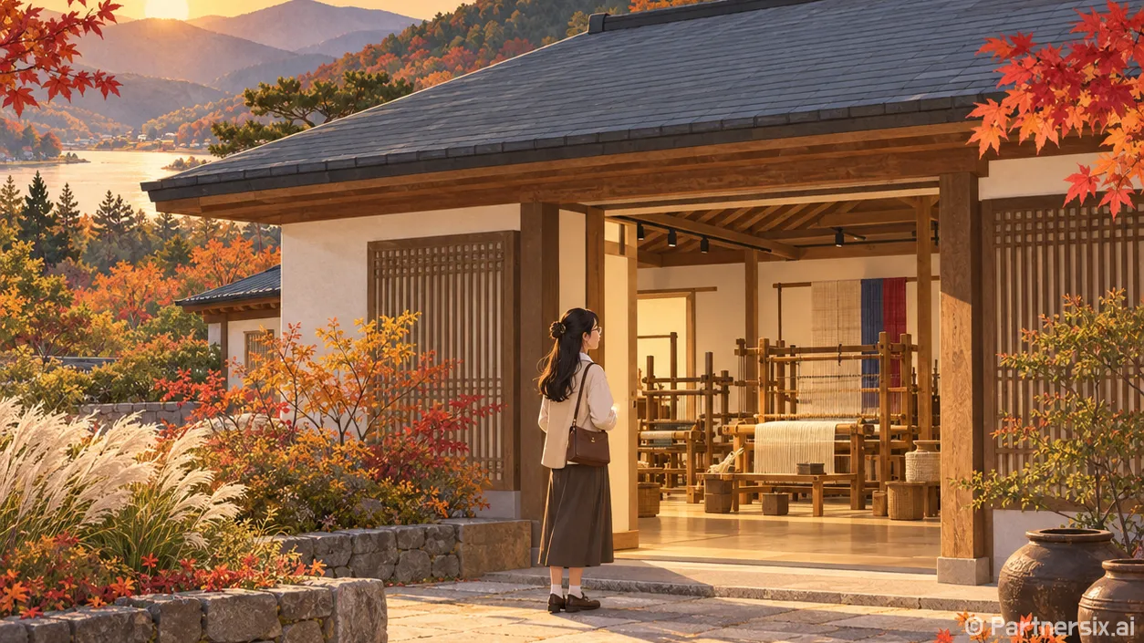공주 유구섬유역사전시관, 전통 직물의 숨결을 만나다