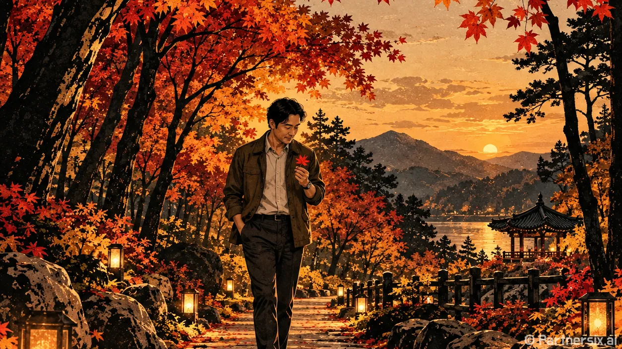 빛으로 물든 독립의 숲