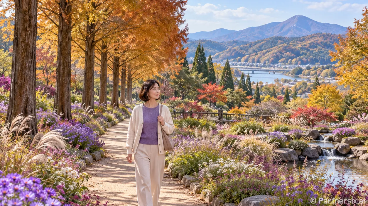 공주 가을빛 치유정…