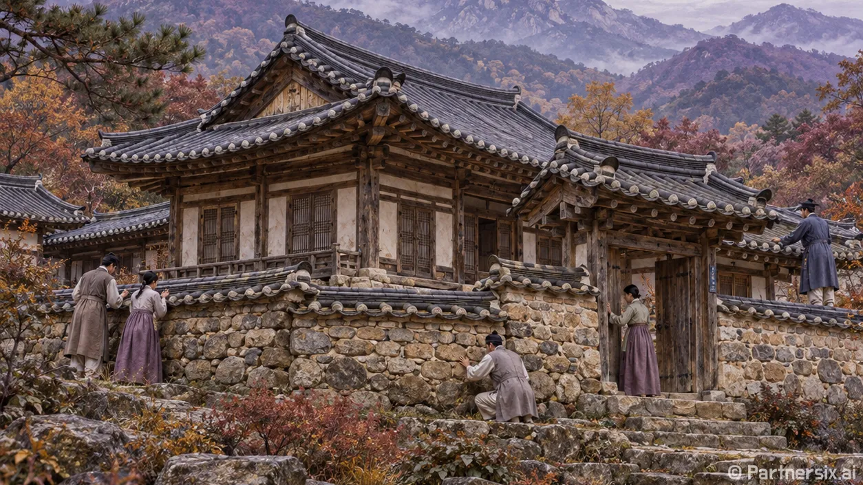 돌담 너머 300년 고택
