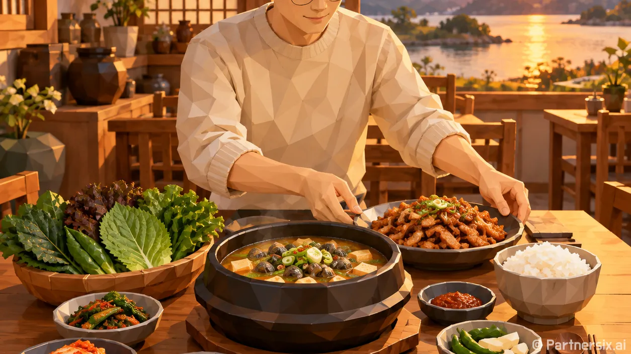 천수만 품은 우렁쌈…