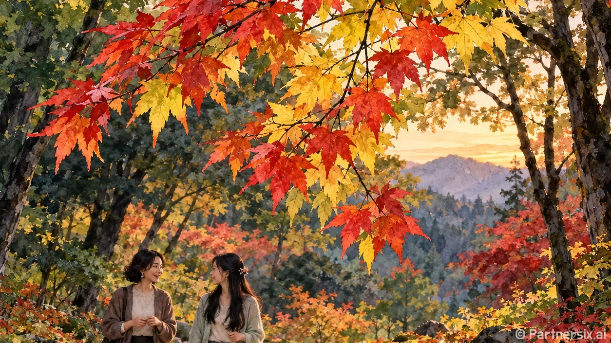 가을빛 품은 삼선산…