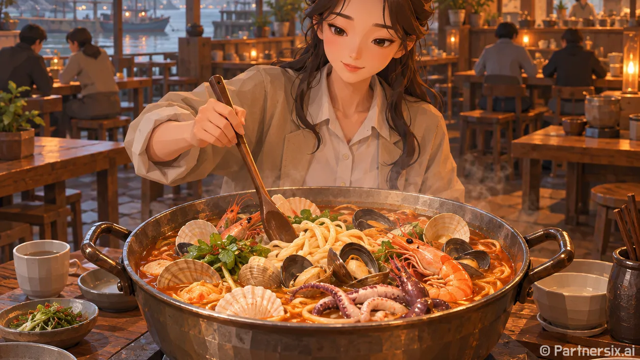 홍성 해물칼국수 한…