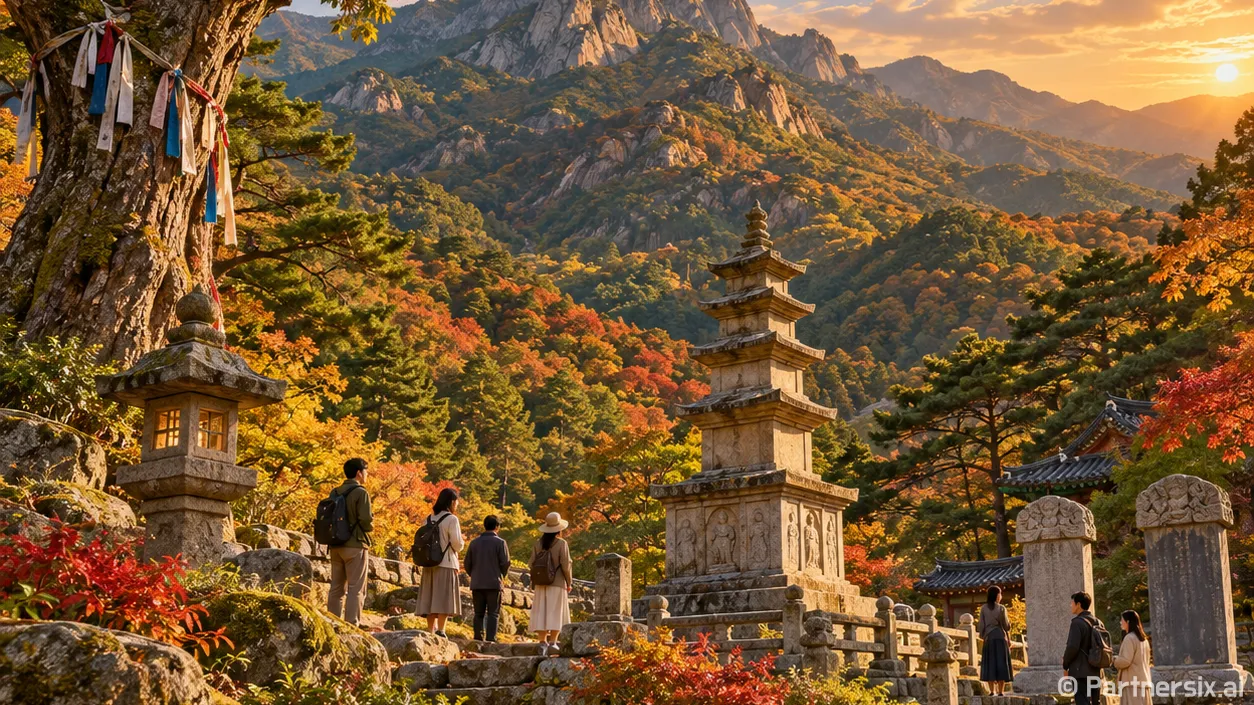 계룡산의 천년을 펼…