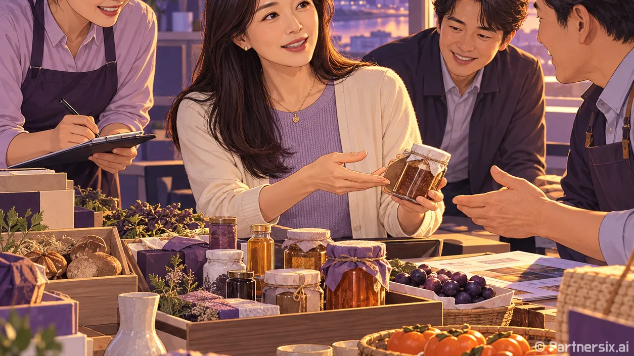 논산 답례품 새 얼…