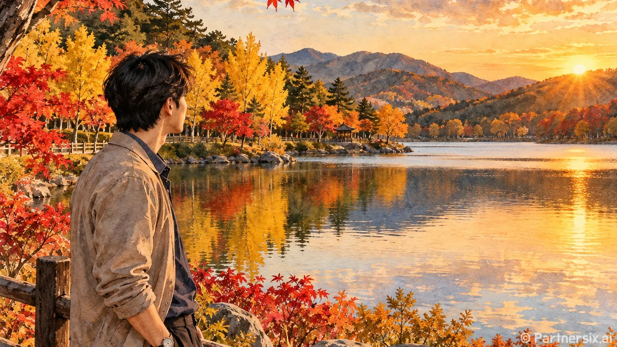 가을빛 머금은 보령호