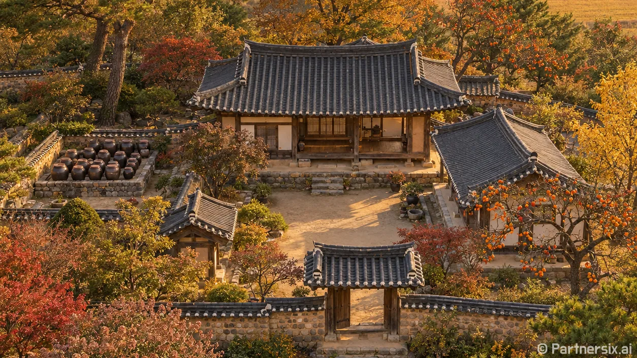 가을 품은 논산 명재고택