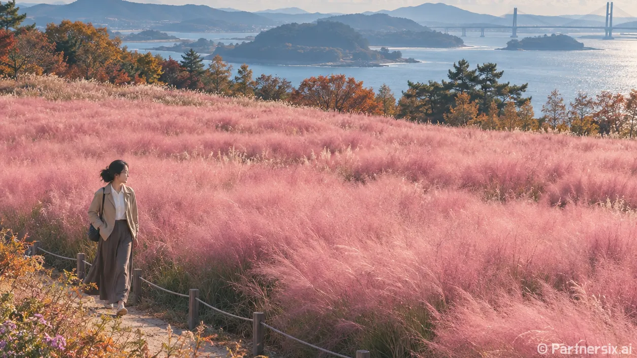 분홍빛 당진 가을산책
