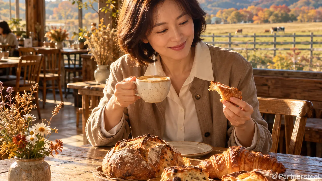 서산 초원길의 가을