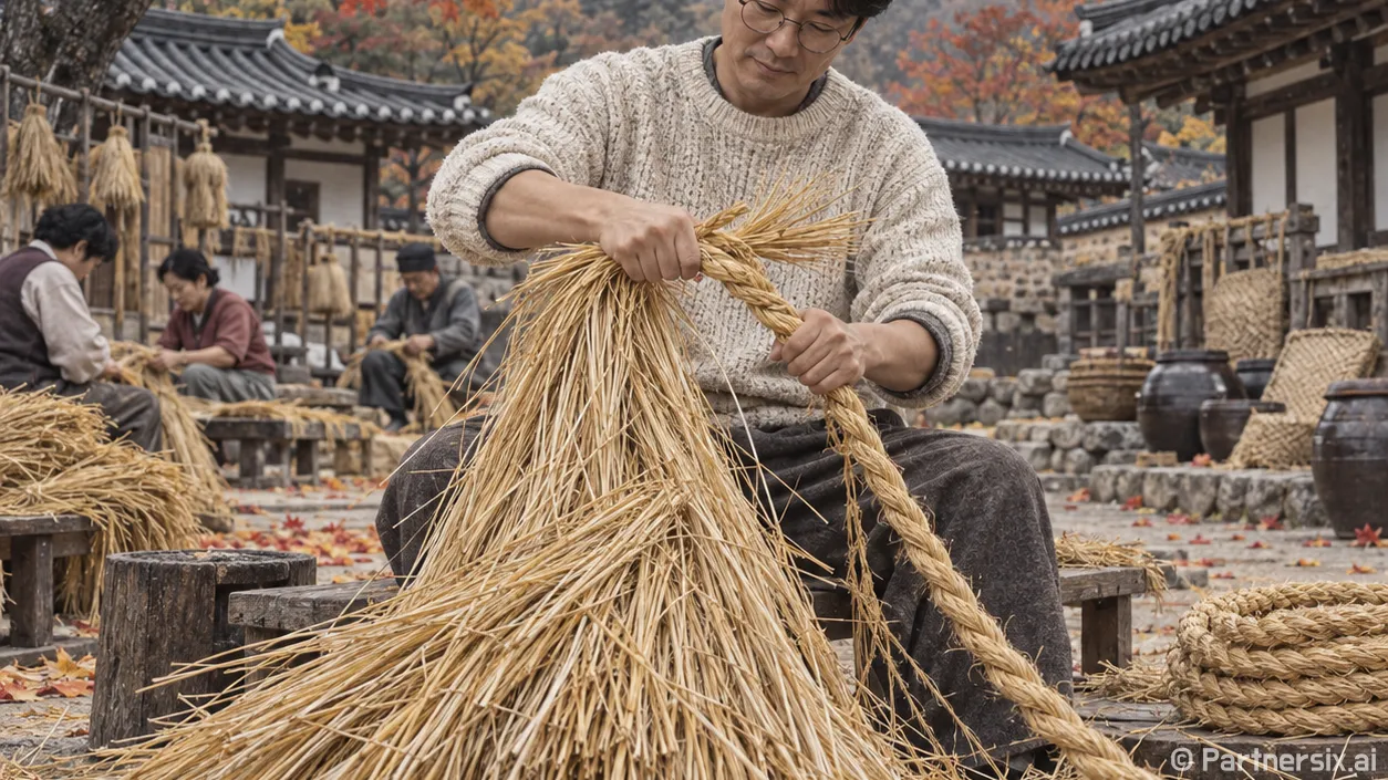 볏짚 한 올에 담긴…