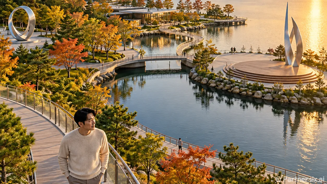 물빛 위 예술정원 모나밸리