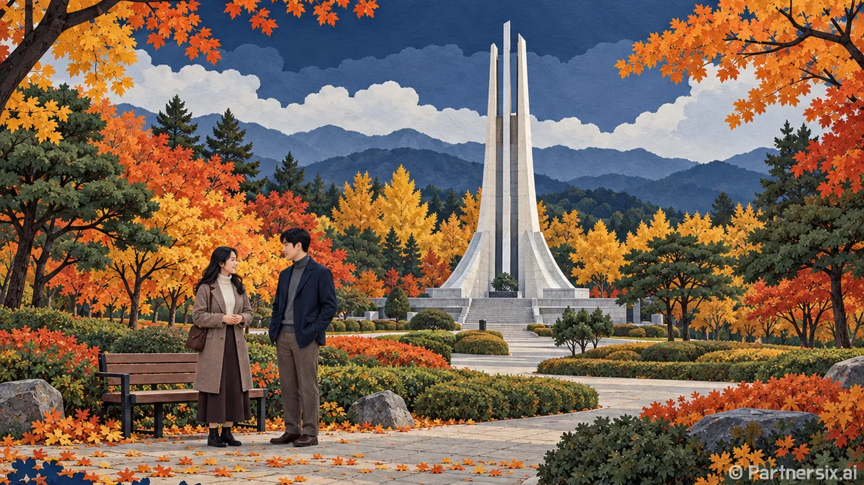 계룡 충령탑의 고요한 울림