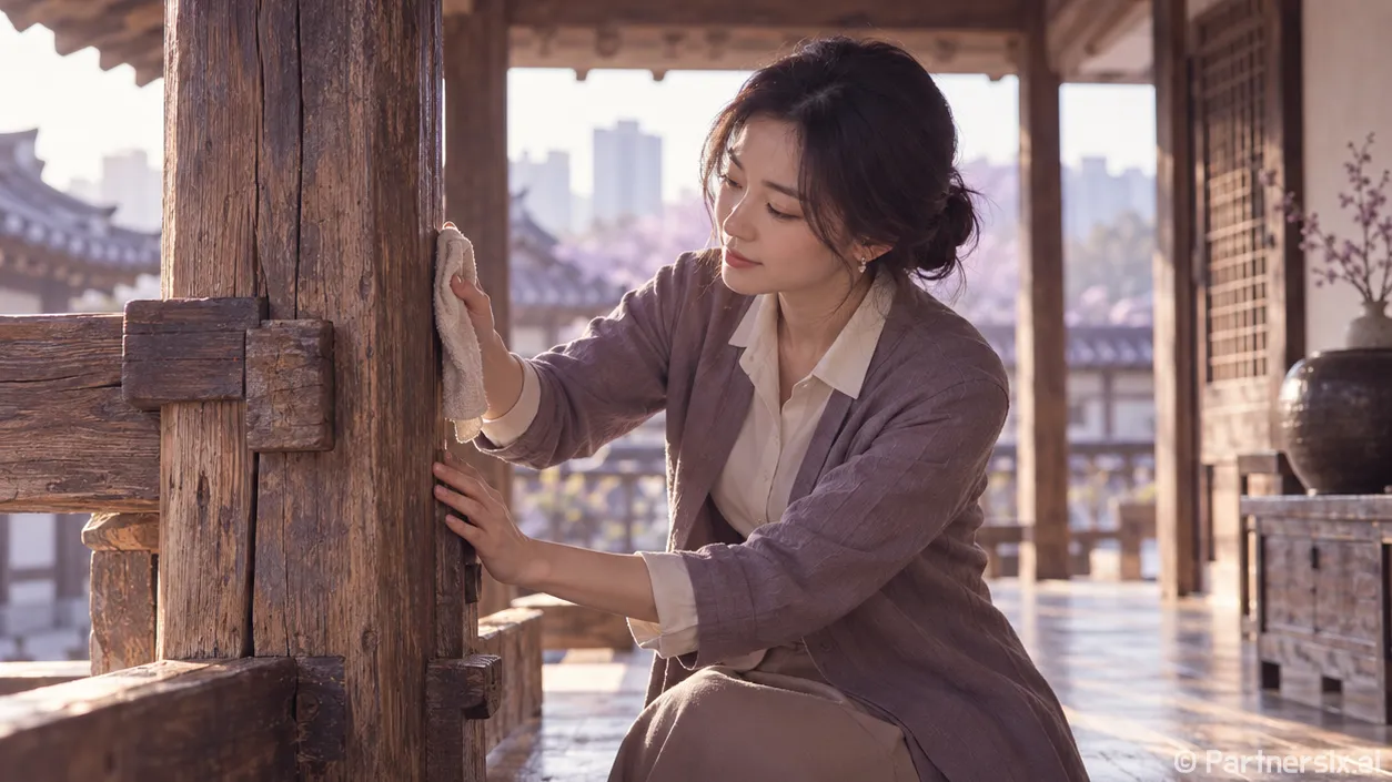계룡 염선재의 가을