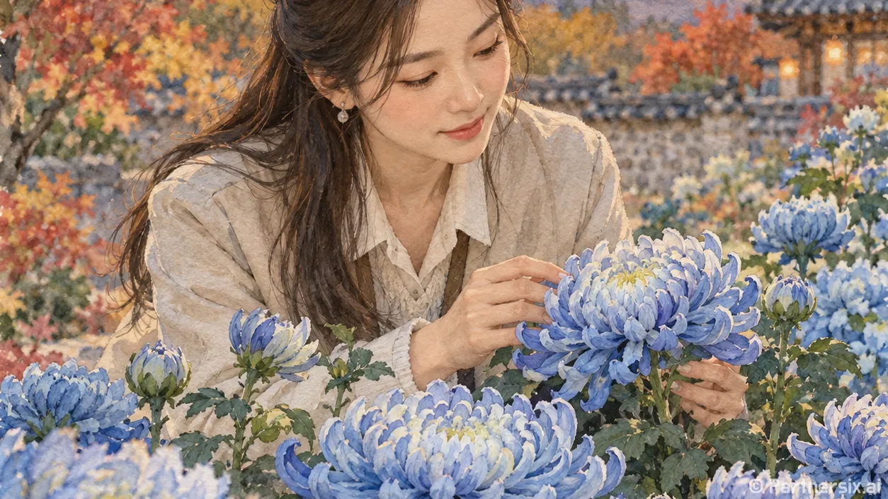 홍주성 물들이는 국화물결