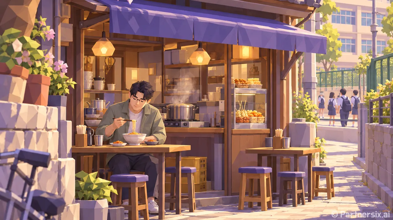 서천 맷돌분식의 정겨운 맛