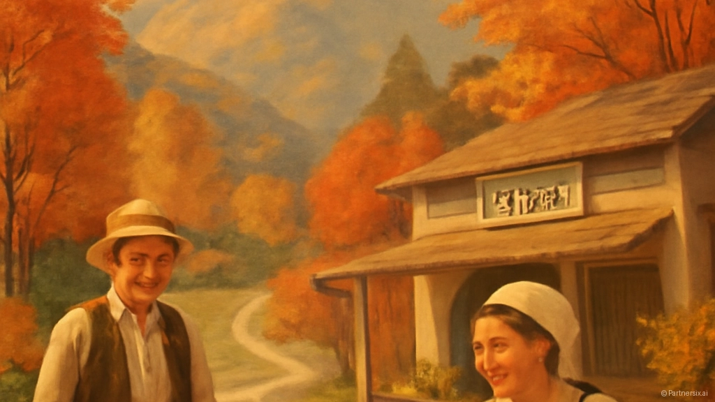 청양 알프스마을에서…