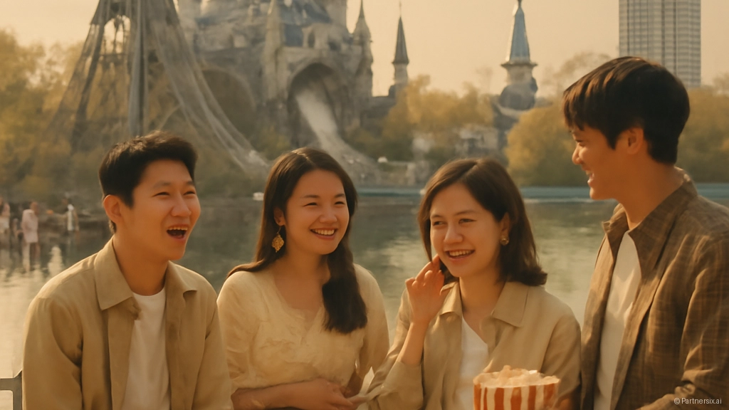 롯데월드에서 하루를…