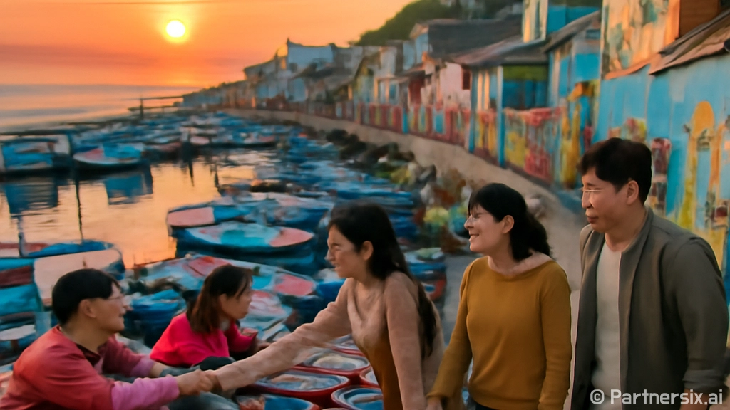 묵호 여행을 즐기는…