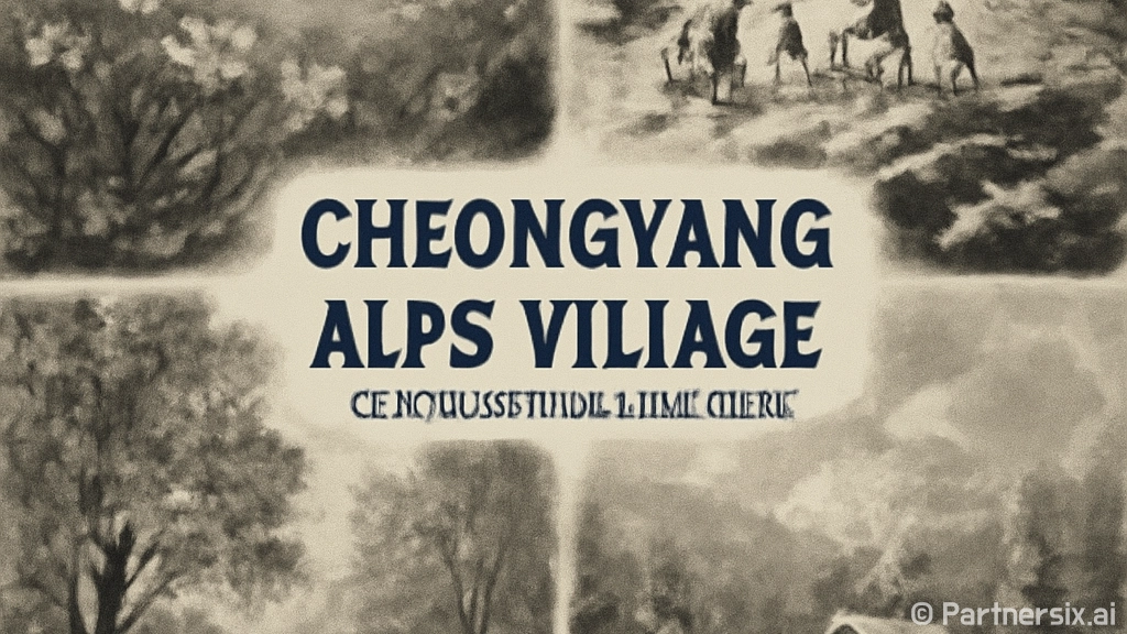 청양 알프스마을에서 자연과 하나 되는 방법