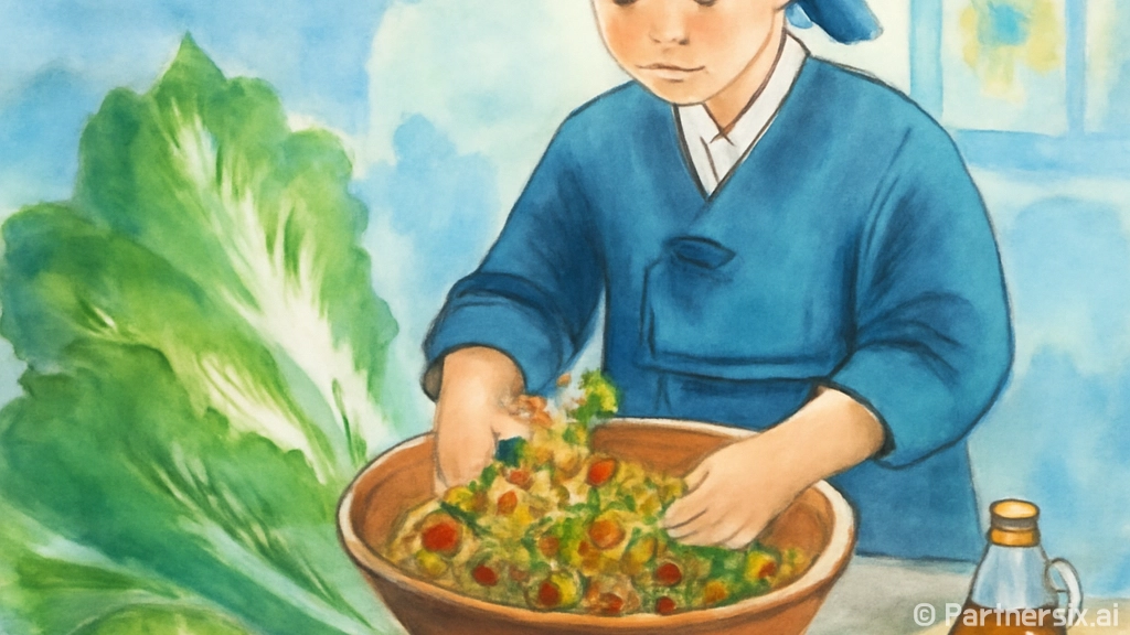 봄동 겉절이를 만드는 방법: 신선한 봄의 맛을 집에서 즐기기