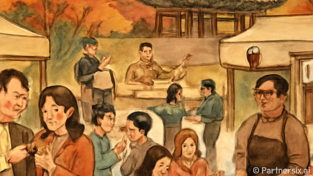 공주 군밤축제를 즐…