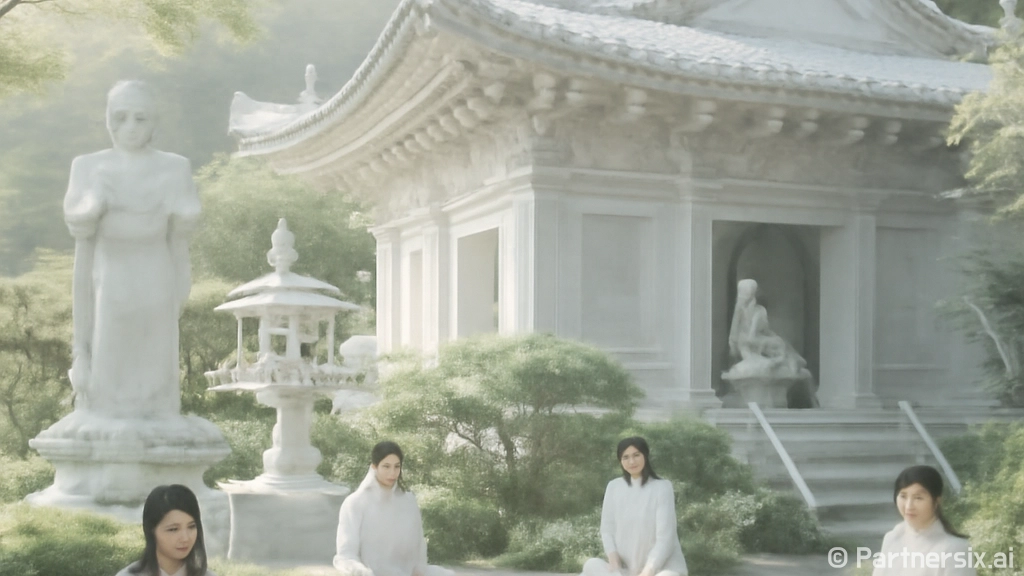 수국사에서 힐링하는…