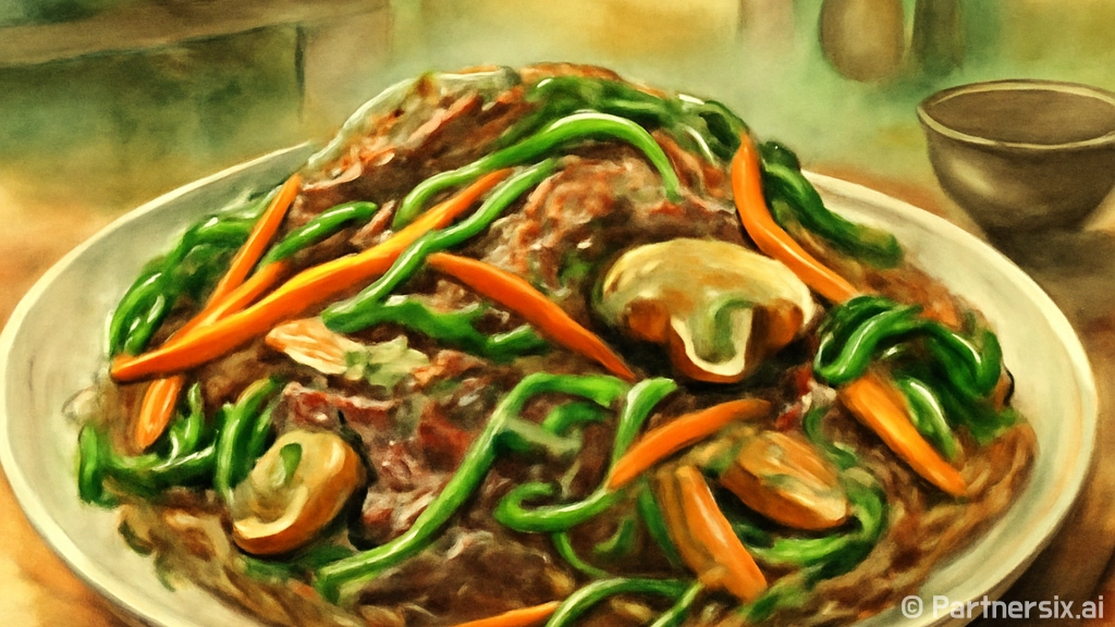 잡채 황금레시피로 …