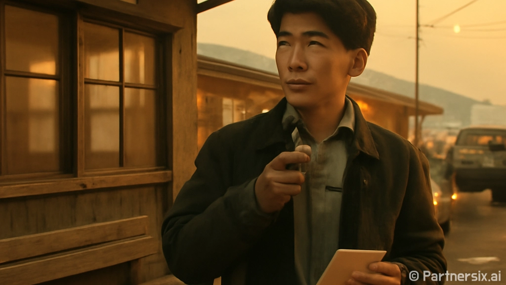 새벽 골목 여행을 …
