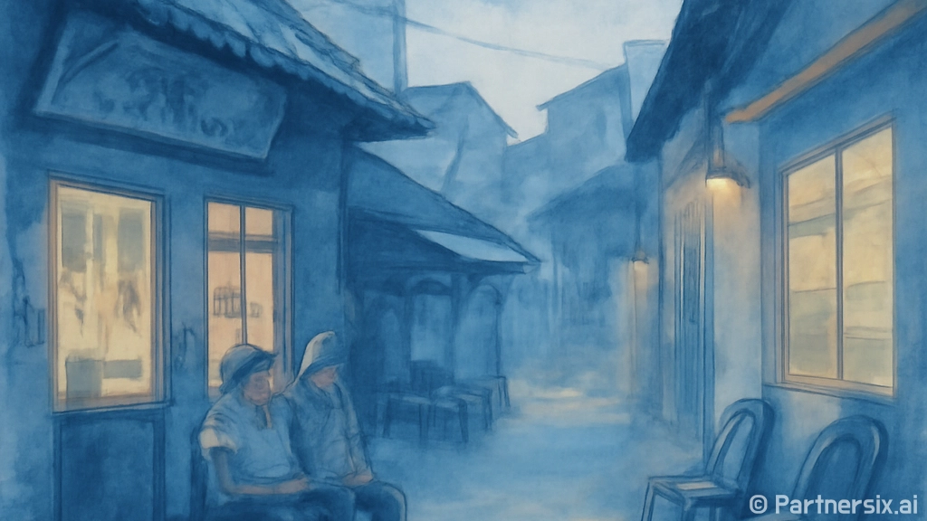 동방항공 타고 골목…
