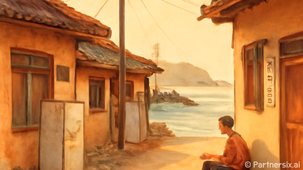 장호해변민박에서 하…