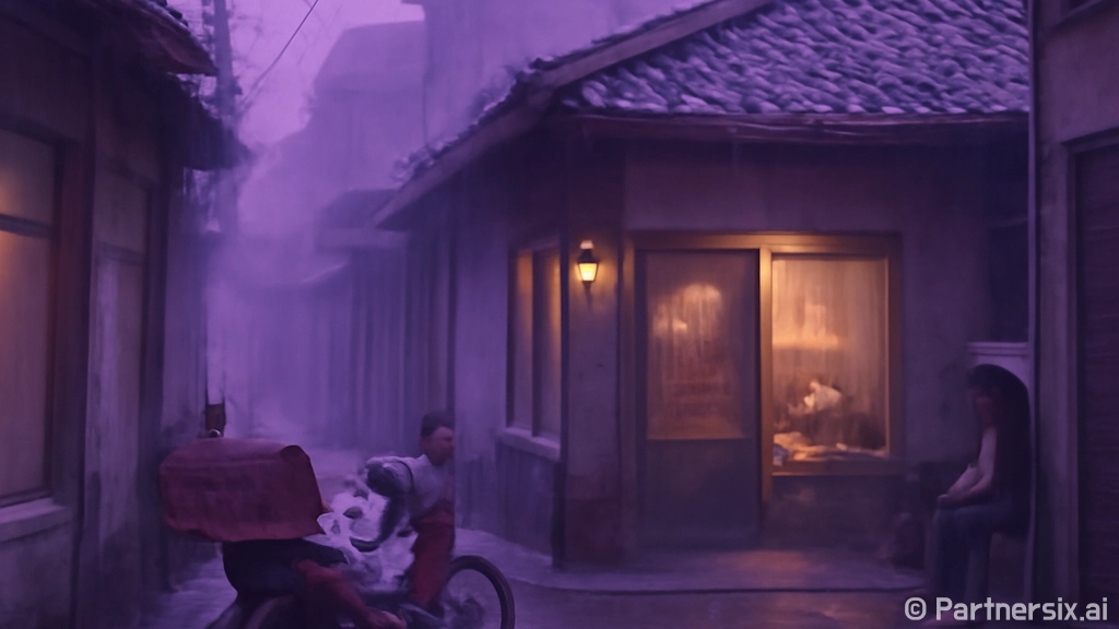도쿄베리 골목까지 …