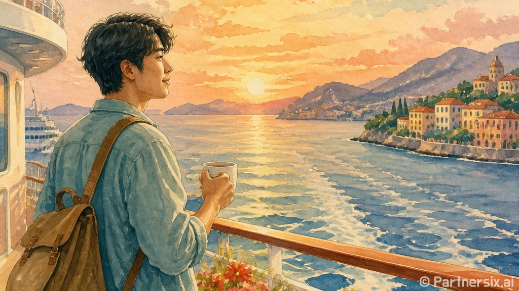 크루즈여행을 직접 타봤더니, 바다보다 오래 남은 건 작은 항구의 골목이었다