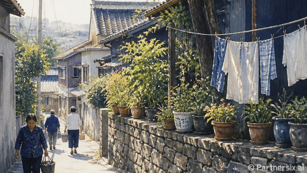 군산 골목을 천천히…